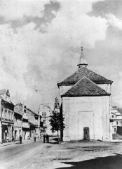 historické foto kostela