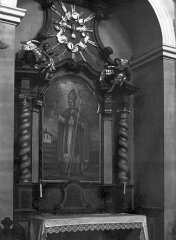 boční oltář sv. Wolfganga