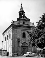 kostel před zbořením