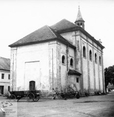 historické foto kostela