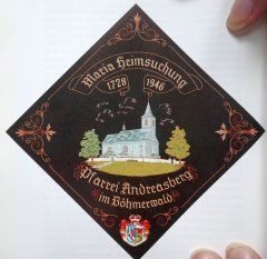pamětní obrázek kostela