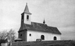 historické foto kostela