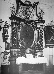 boční oltář sv. Jana Nepomuckého