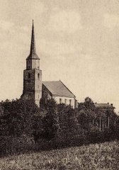 historické foto kostela