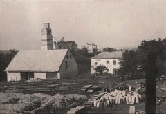historické foto kostela