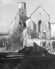 historické foto kostela