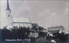 historické foto kostela