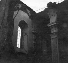 historické foto kostela