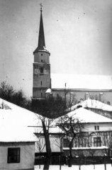 historické foto kostela