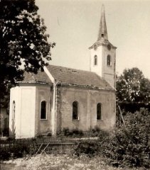 historické foto kostela