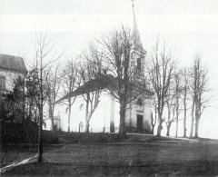 historické foto kostela 