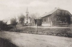 historické foto kostela