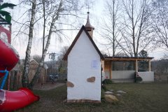 model kostela na návsi