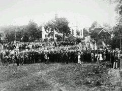 historické foto kostela