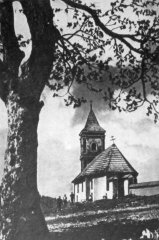 historické foto kostela
