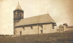 historické foto kostela