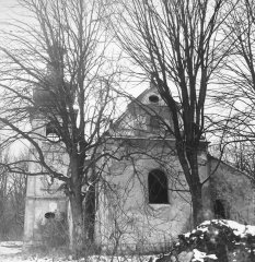 historické foto kostela