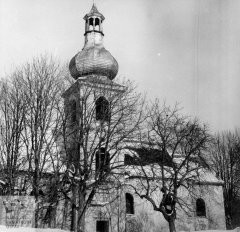 historické foto kostela