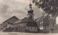 historické foto kostela