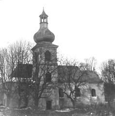 historické foto kostela