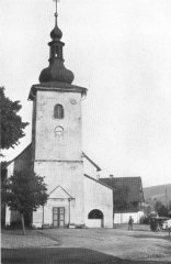historické foto kostela