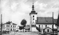 historické foto kostela