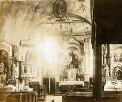 historické foto kostela