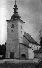 historické foto kostela