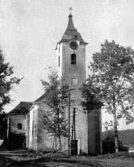 historické foto kostela