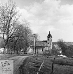 historické foto kostela
