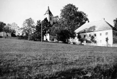 historické foto kostela