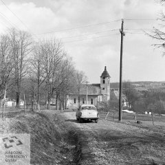 historické foto kostela