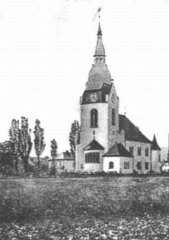 historické foto kostela