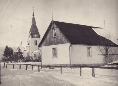 historické foto kostela