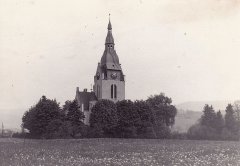 historické foto kostela