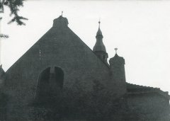 kostel asi týden před odstřelem