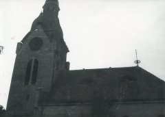 kostel asi týden před odstřelem