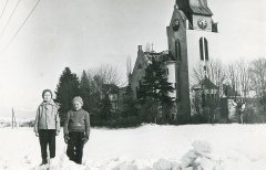 historické foto kostela