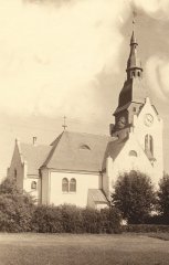 historické foto kostela