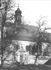 historické foto kostela
