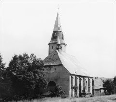 historické foto kostela