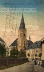 historické foto kostela