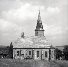 historické foto kostela