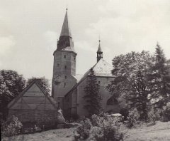 historické foto kostela