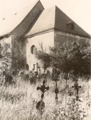 historické foto kostela