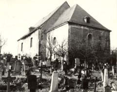 historické foto kostela