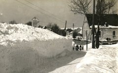 historické foto kostela