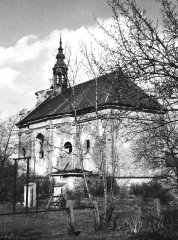 historické foto kostela