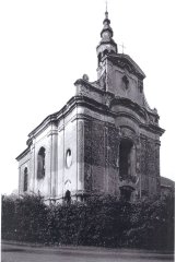 historické foto kostela