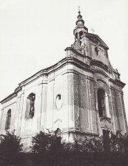 historické foto kostela